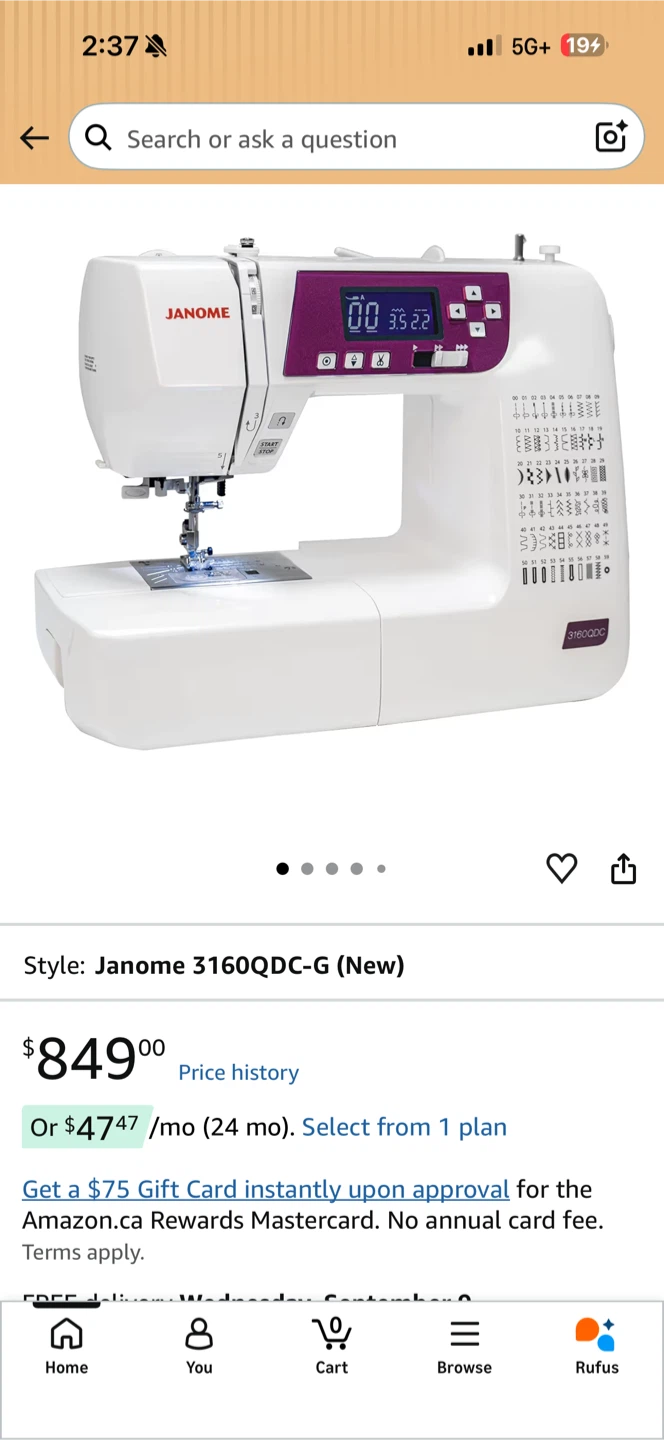 Janome 2030 QDC Sewing Machine - photo 5