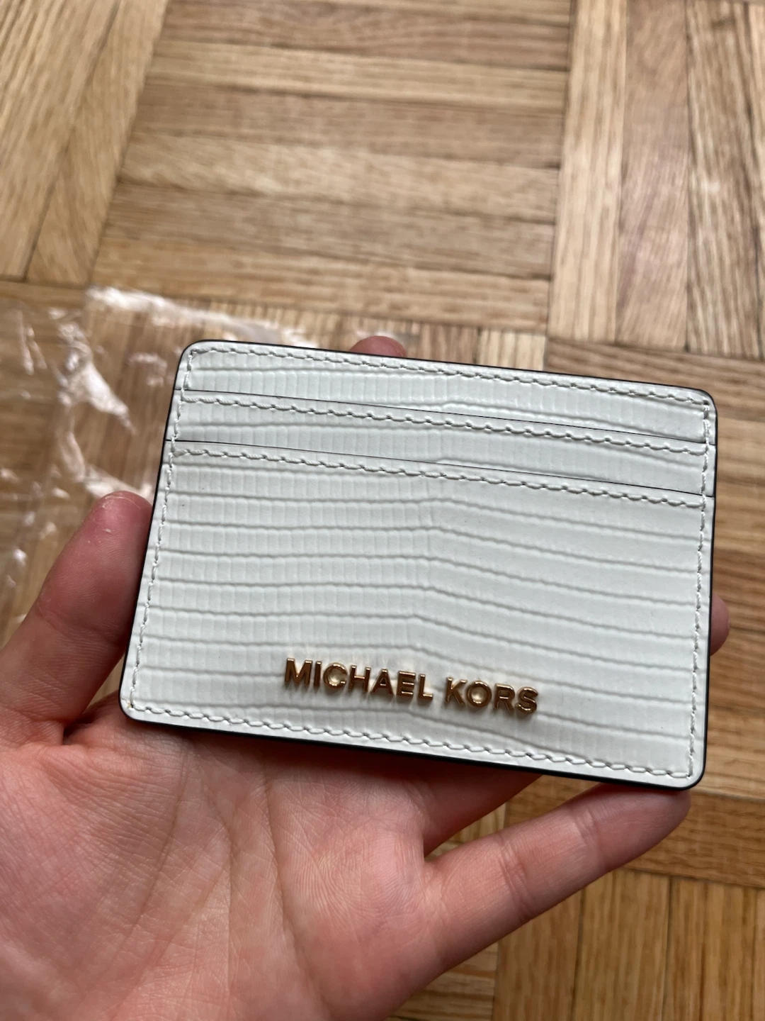 Michael Kors Jet Set Leather Card Holder - New - photo 2