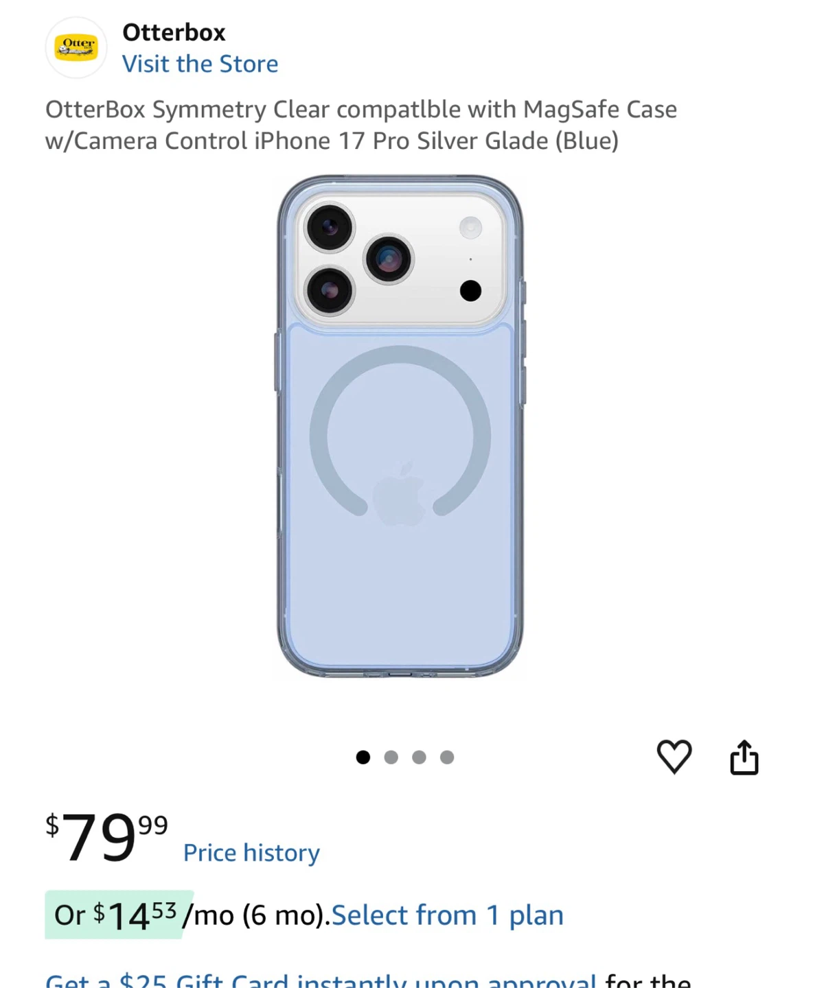OtterBox Symmetry Series+ Case for iPhone 17 Pro