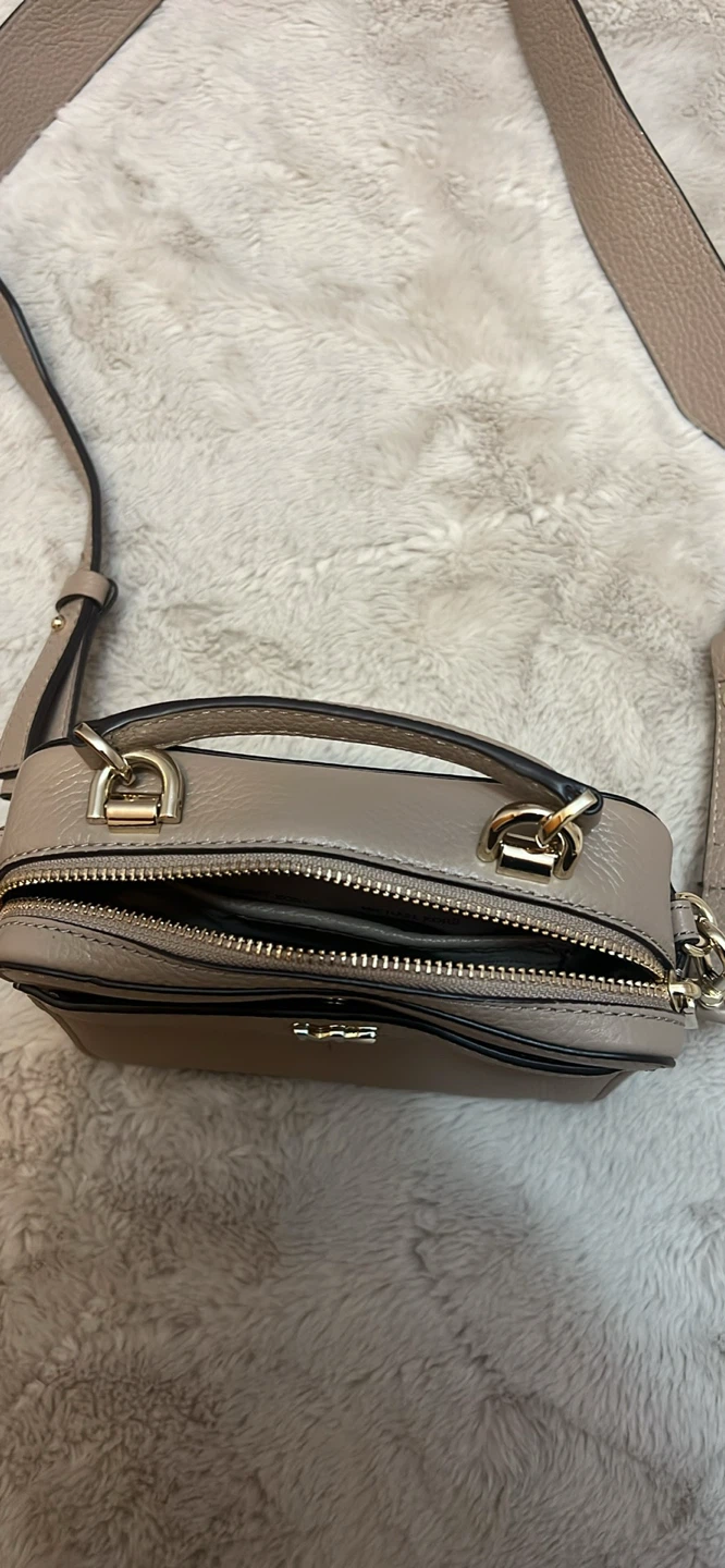 Michael Kors Taupe Crossbody Bag