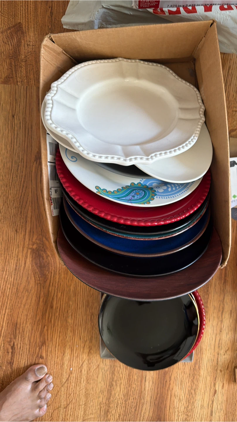 Assorted Dinner Plates Set