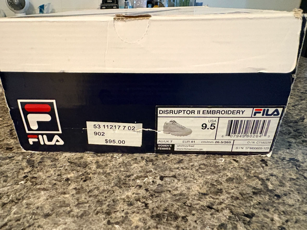 Fila Disruptor II Embroidery Sneakers - photo 2