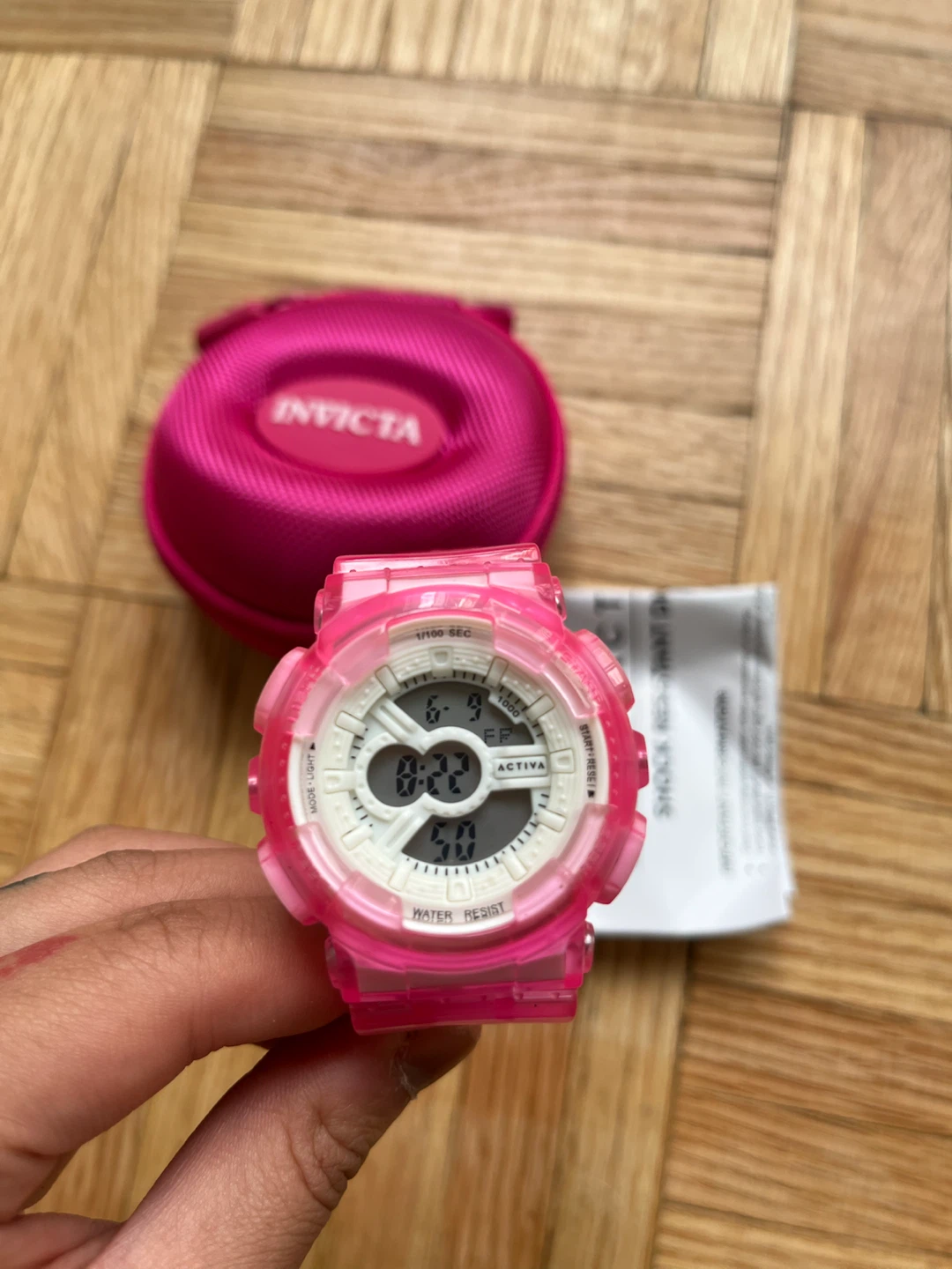 Activa by Invicta Pink Digital Watch - New