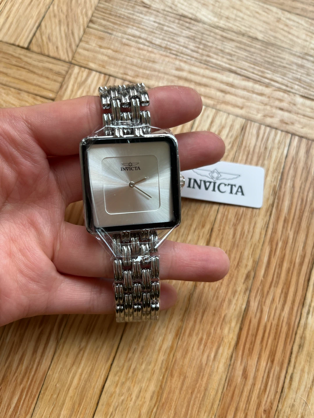 NEW Invicta Celestial 70423 Silver Square Watch 32mm Quartz