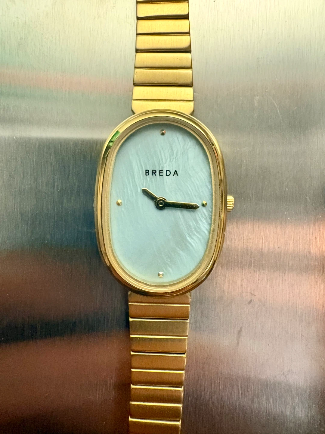 Breda Jane Watch Gold with Blue Dial - photo 3