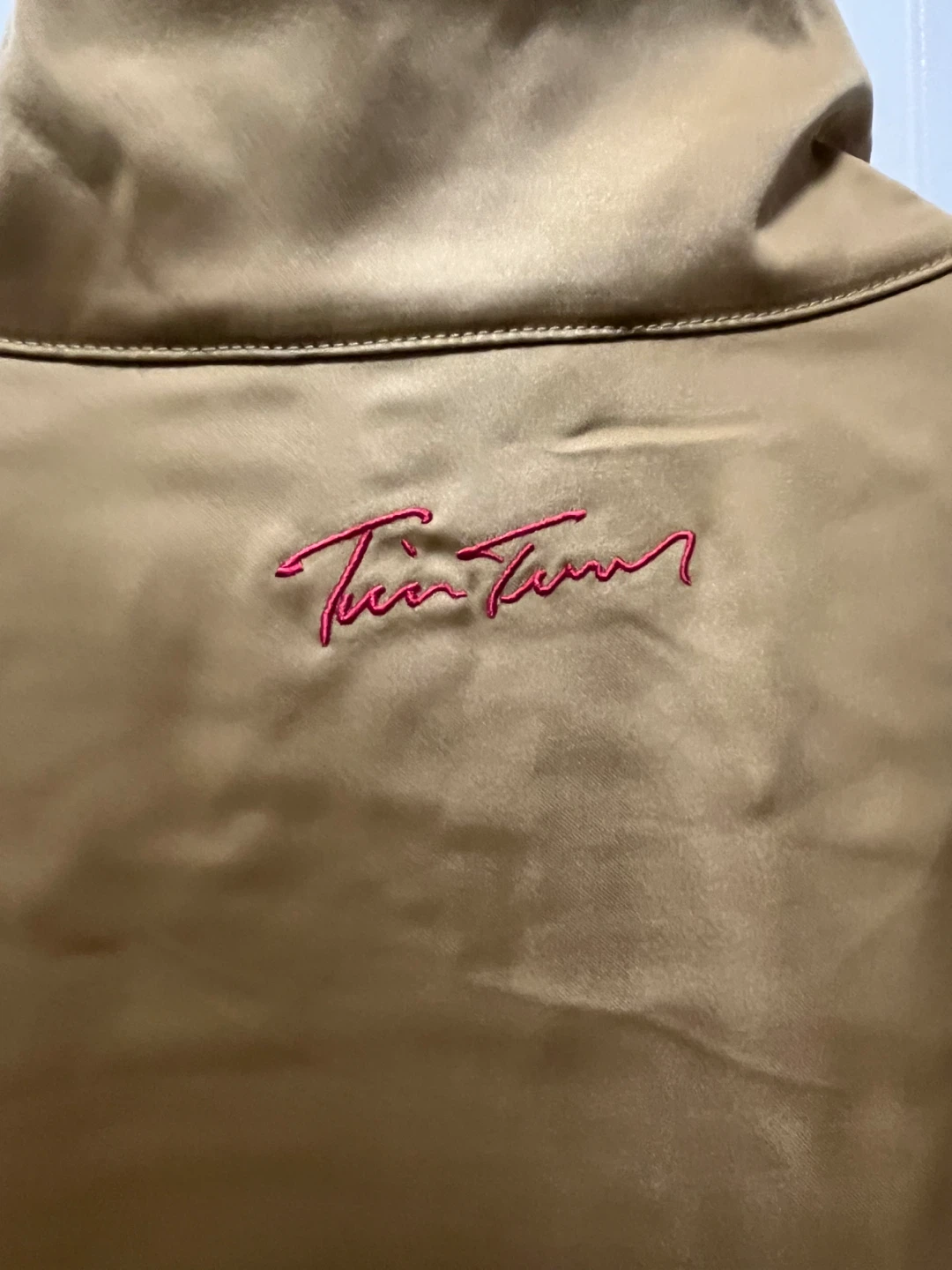 Adidas Originals Satin Track Jacket Gold - photo 2