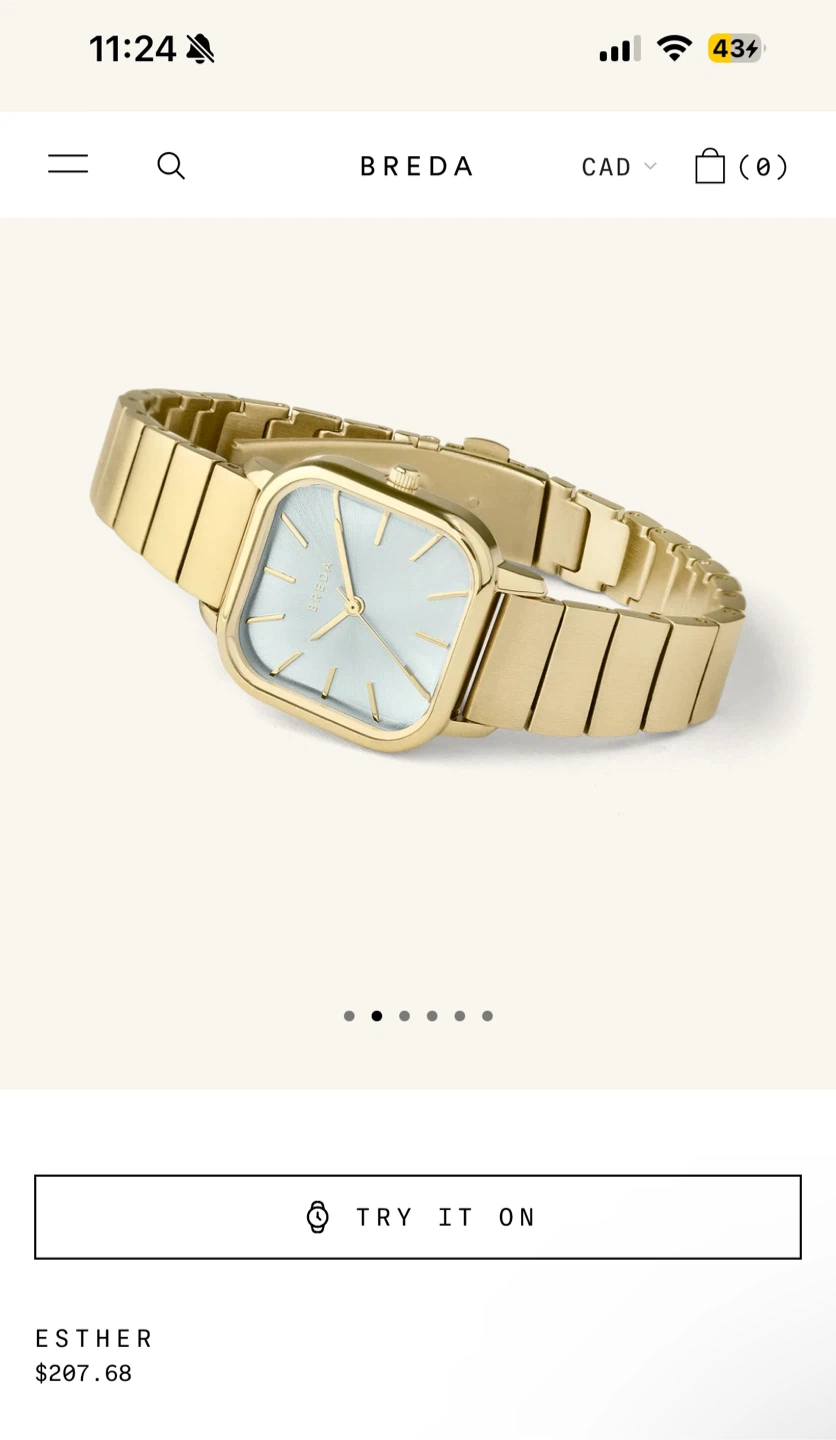 Breda Esther Gold Watch - photo 5