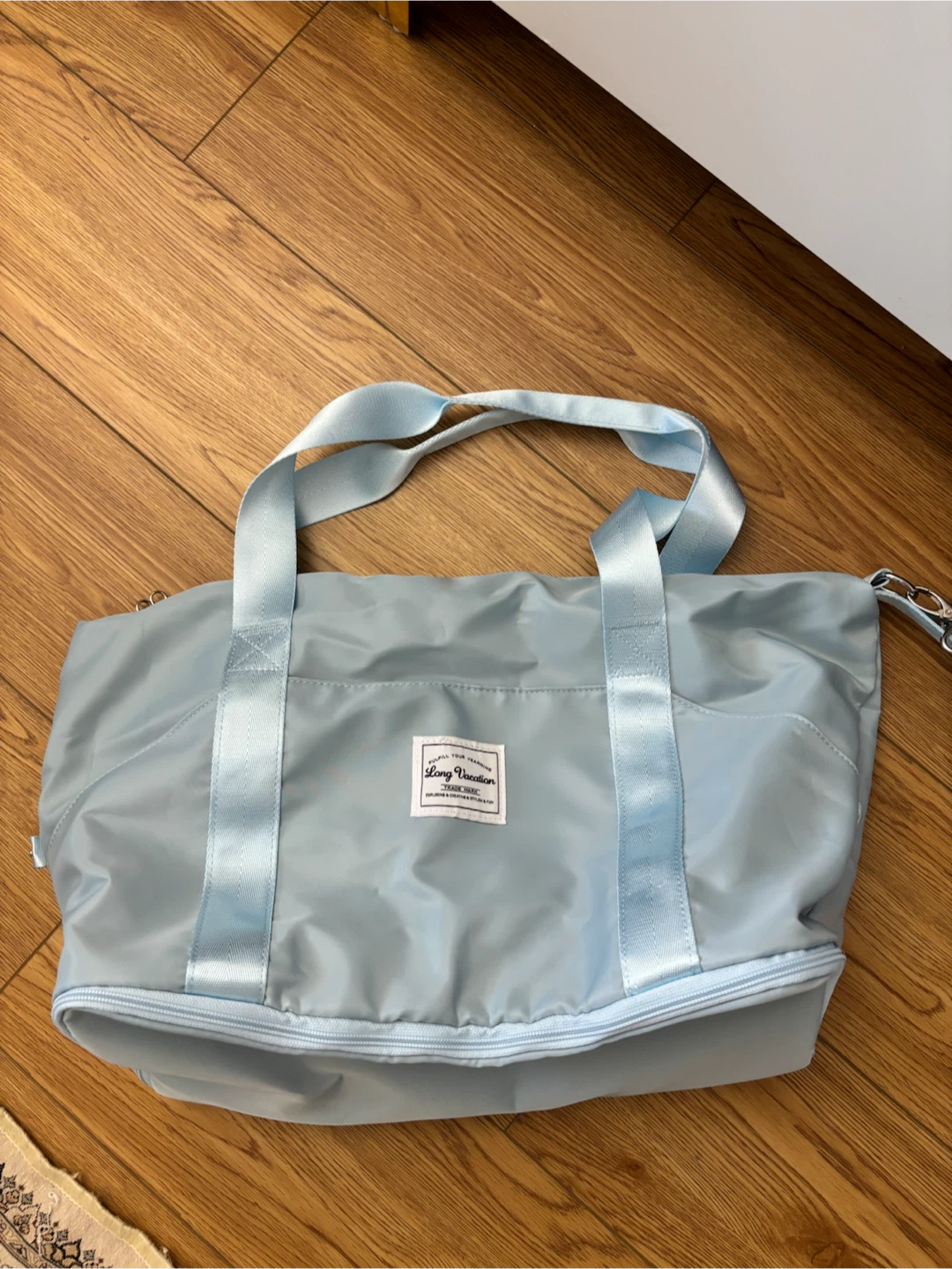 Long Vacation Light Blue Duffle Bag - photo 3