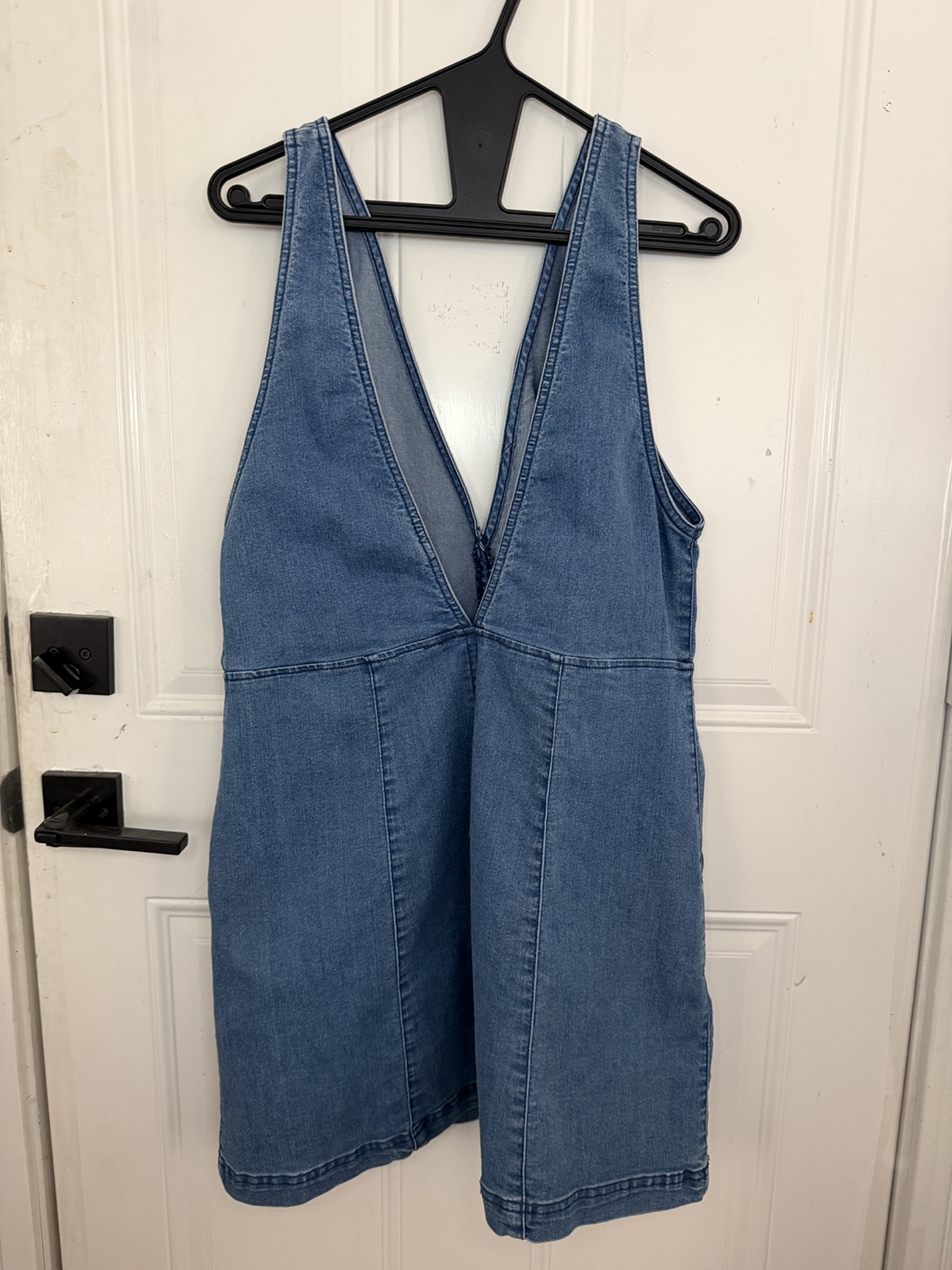 H&M DIVIDED Denim Pinafore Dress - photo 2