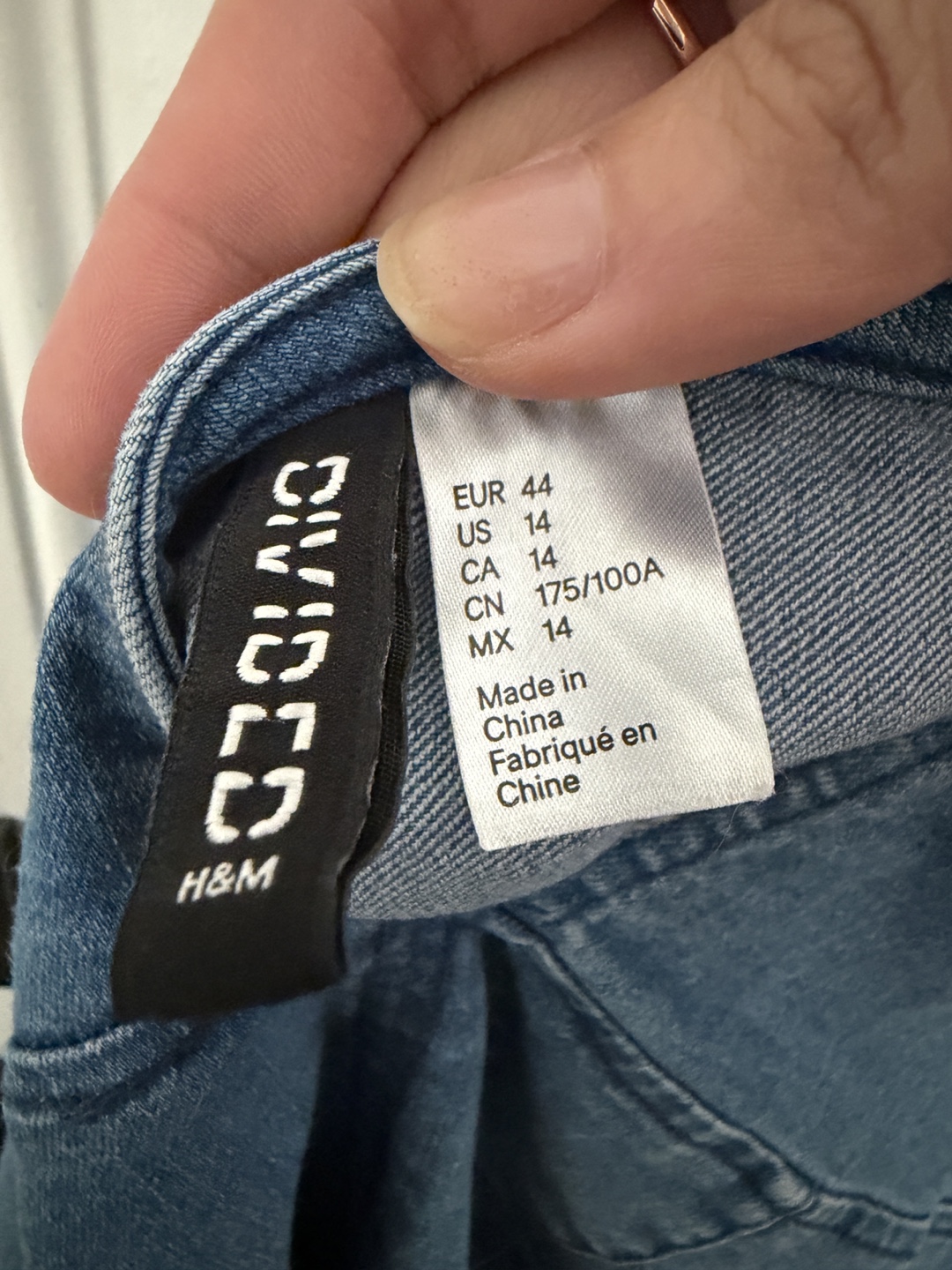 H&M DIVIDED Denim Pinafore Dress - photo 3
