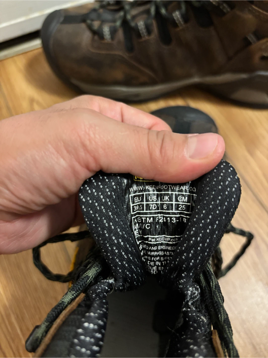 Keen Safety Boots Brown Size 7D - photo 3