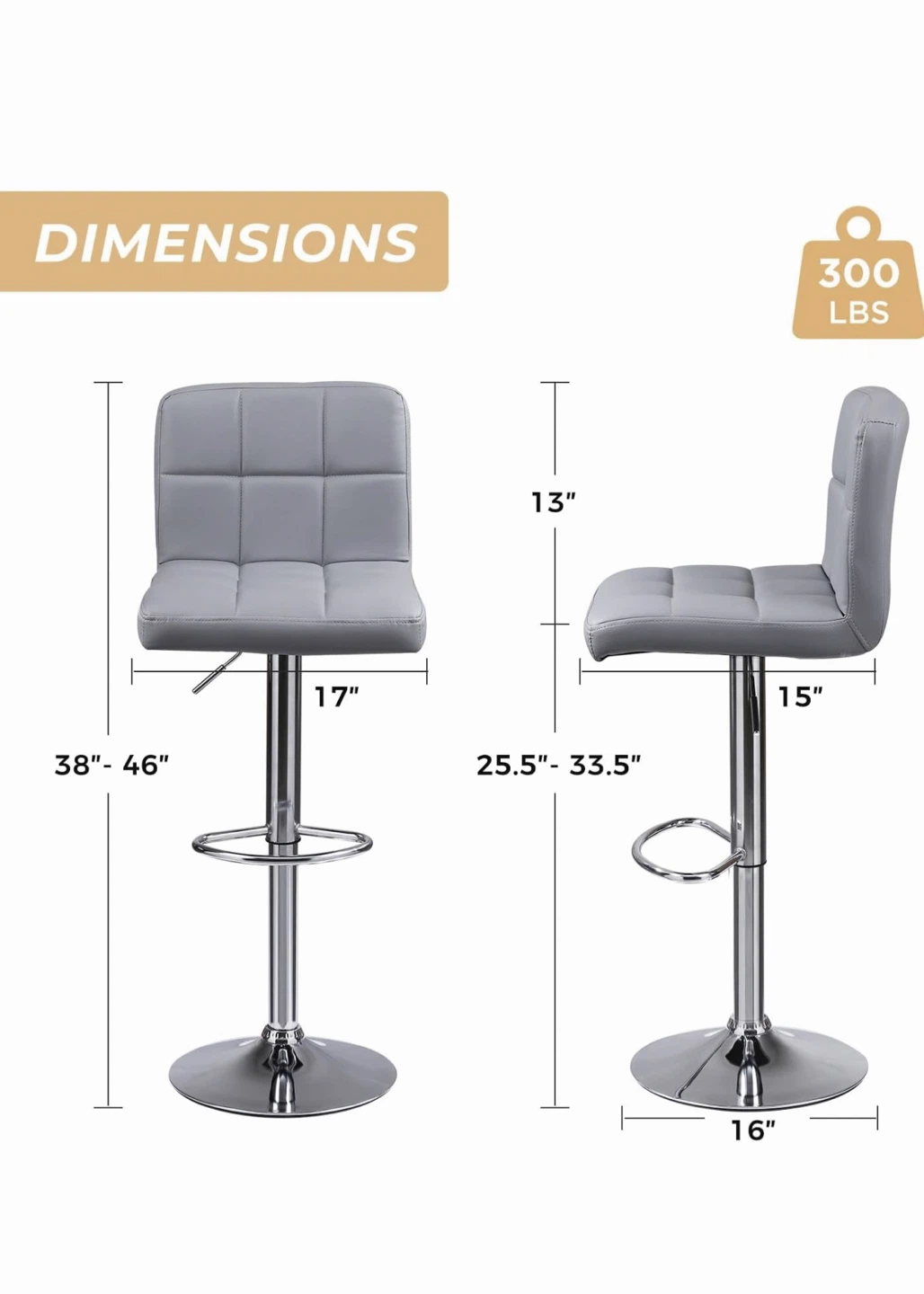 Adjustable bar stools - photo 2