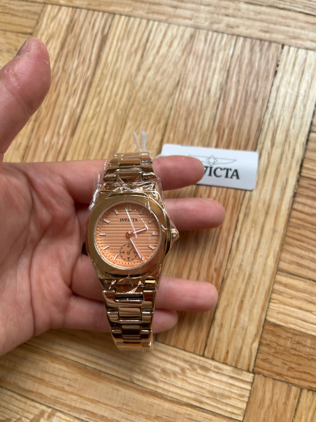 NEW Invicta Celestial 70407 Rose Gold Stainless Steel Watch