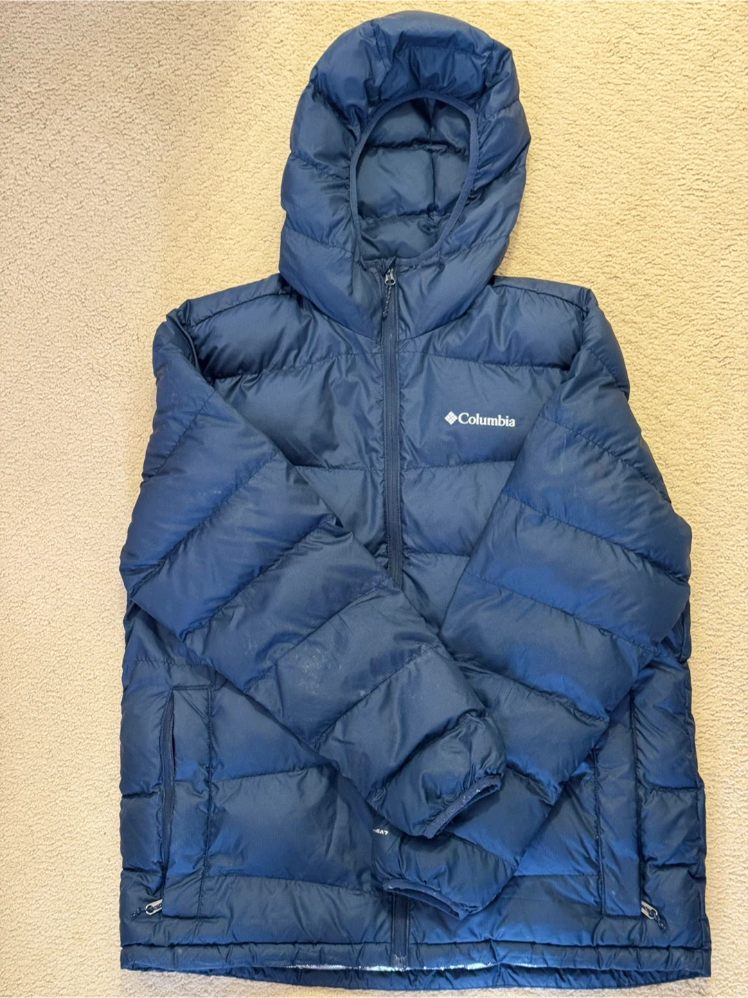 Columbia Navy Blue Hooded Jacket - photo 2