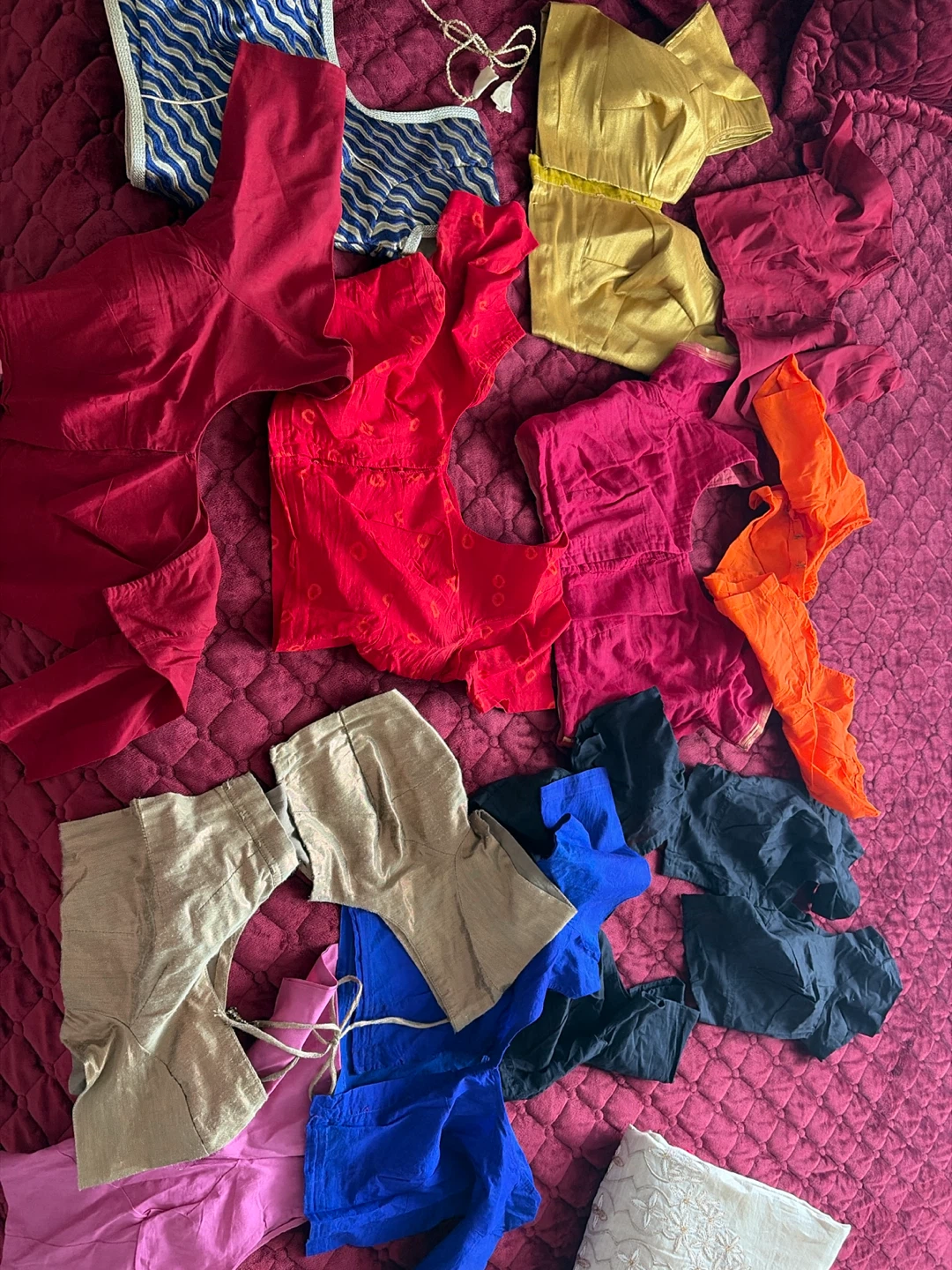 Assorted Women's Sari Blouses