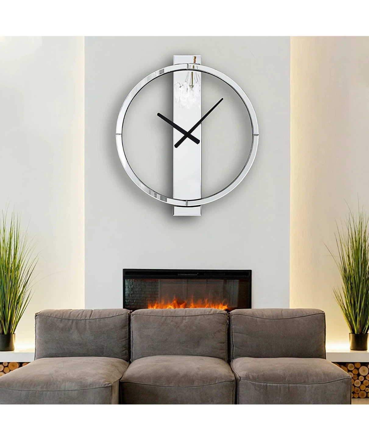 SHYFOY Modern Mirrored Wall Clock 60CM - photo 3