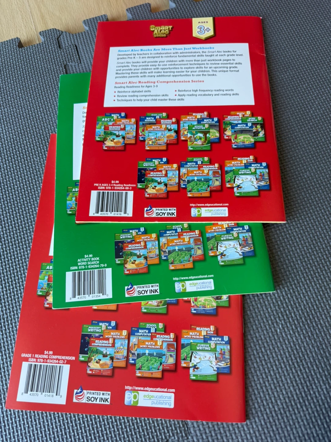 Set of 3 Smart Alec Educational Workbooks - photo 2