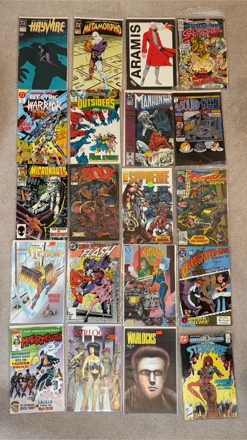 20 Comic Book Lot - Marvel, DC, Image, Independent