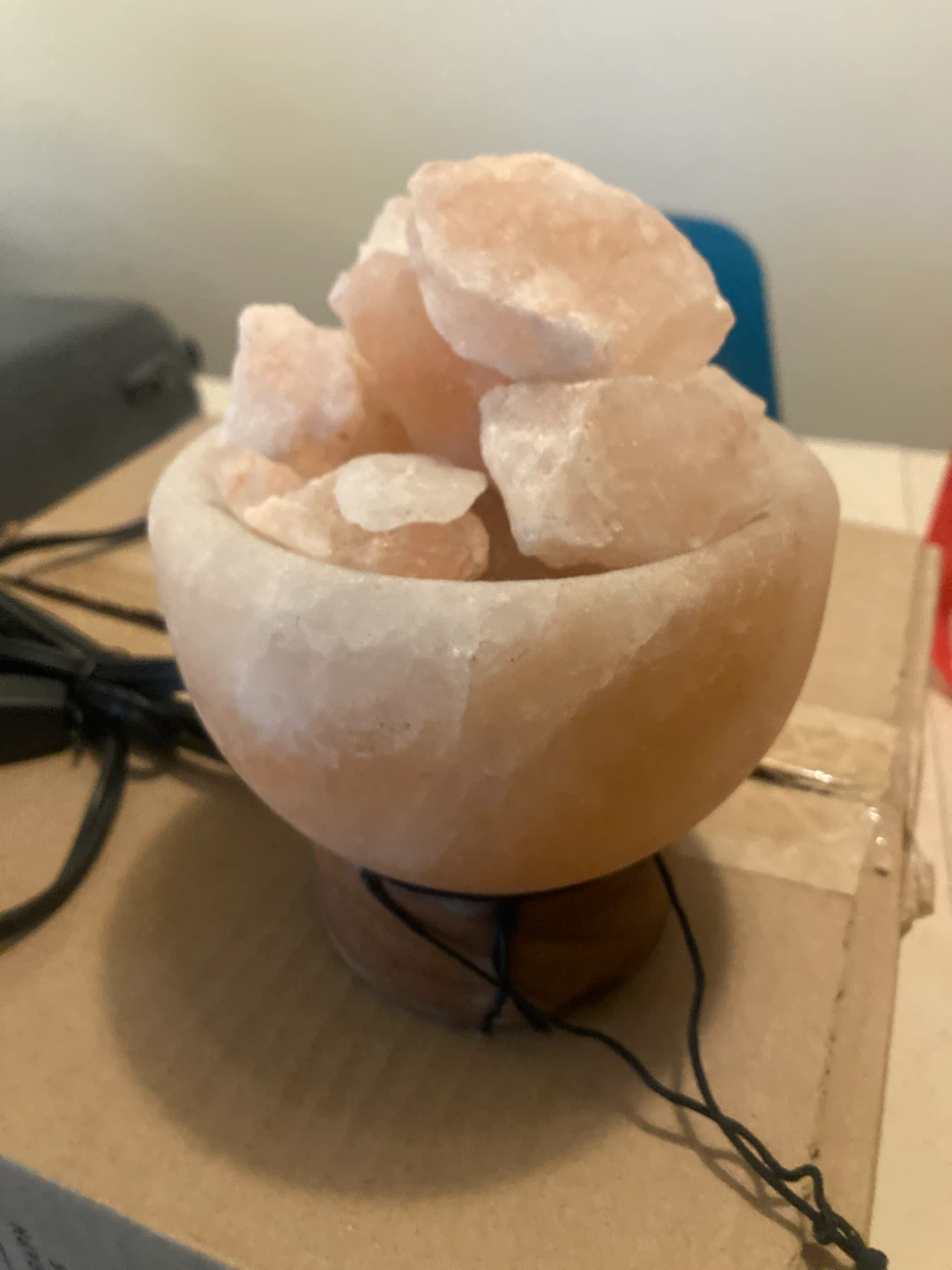 Himalayan Salt Bowl Lamp