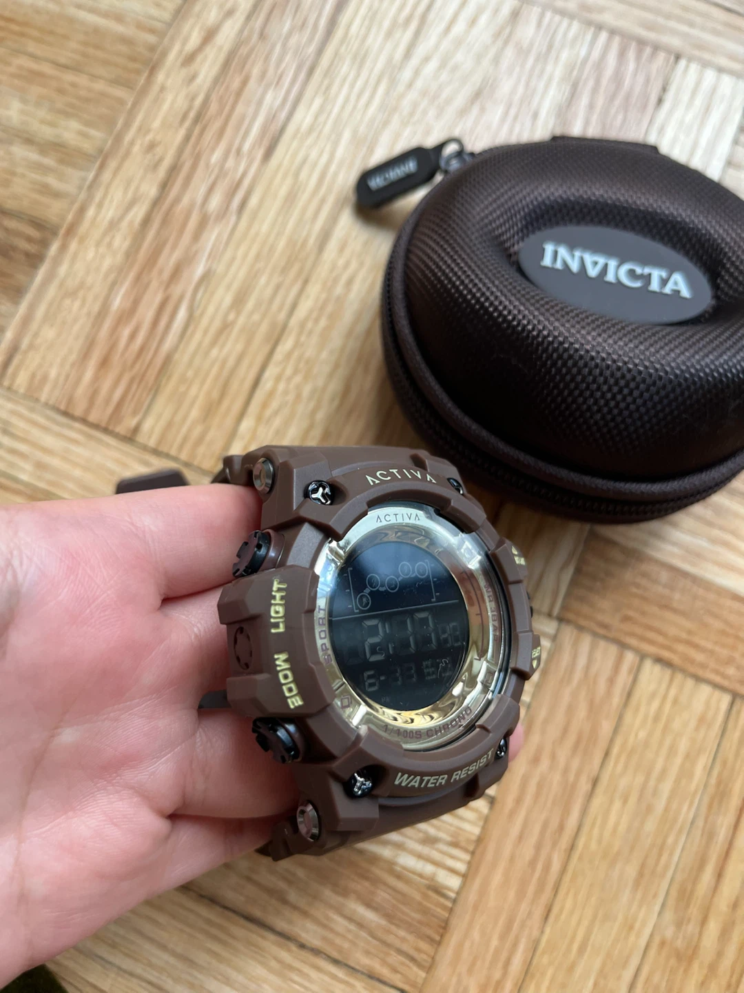 NEW Activa by Invicta Brown Digital Sport Watch - photo 3