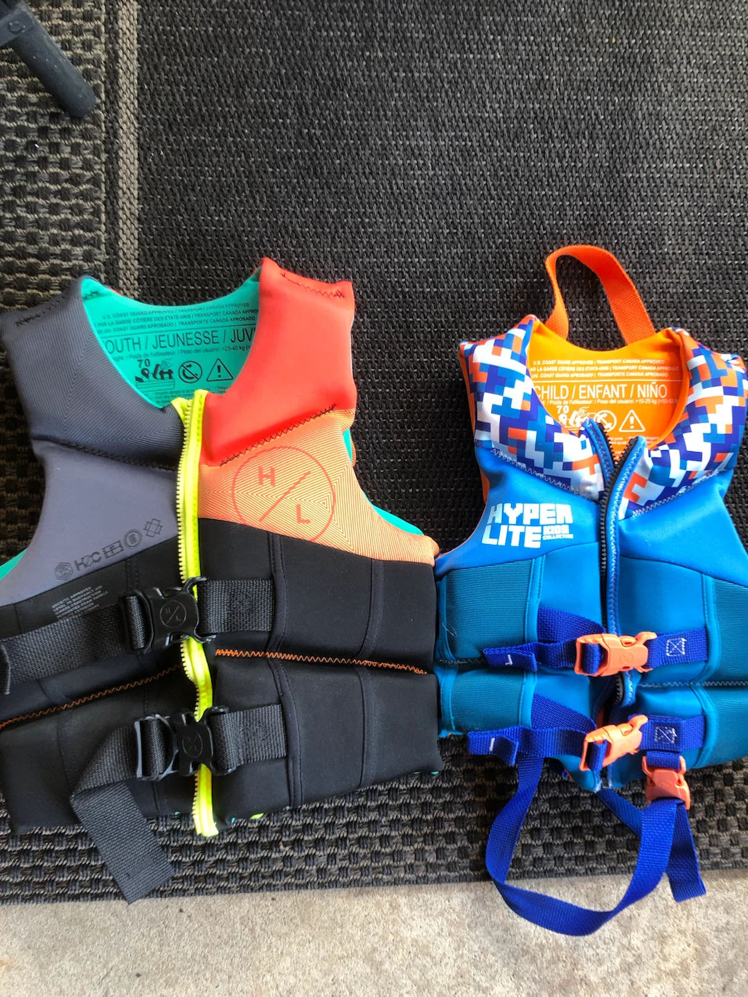 Hyperlite Child and Youth Life Jackets