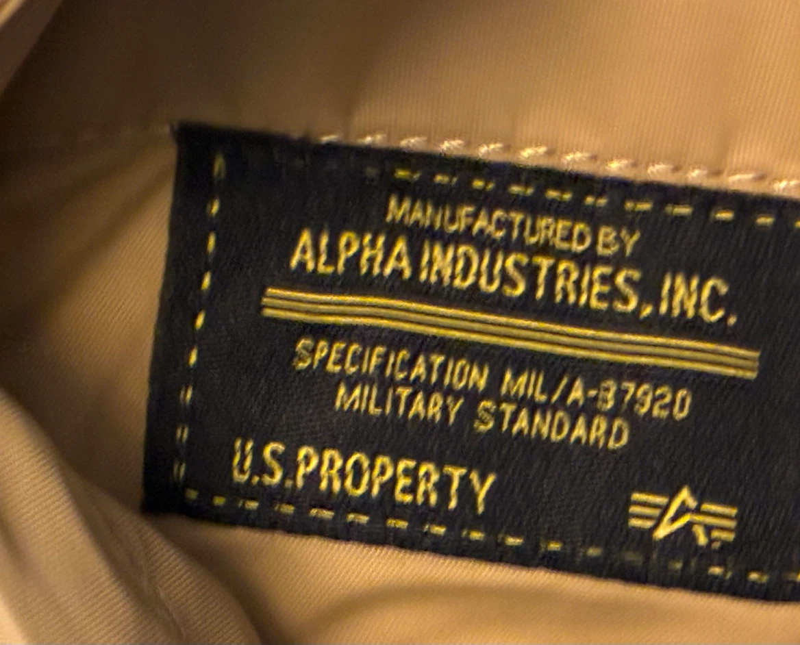 Rare Reversible Alpha Industries L-2B Bomber Jacket – Men’s Med - photo 5