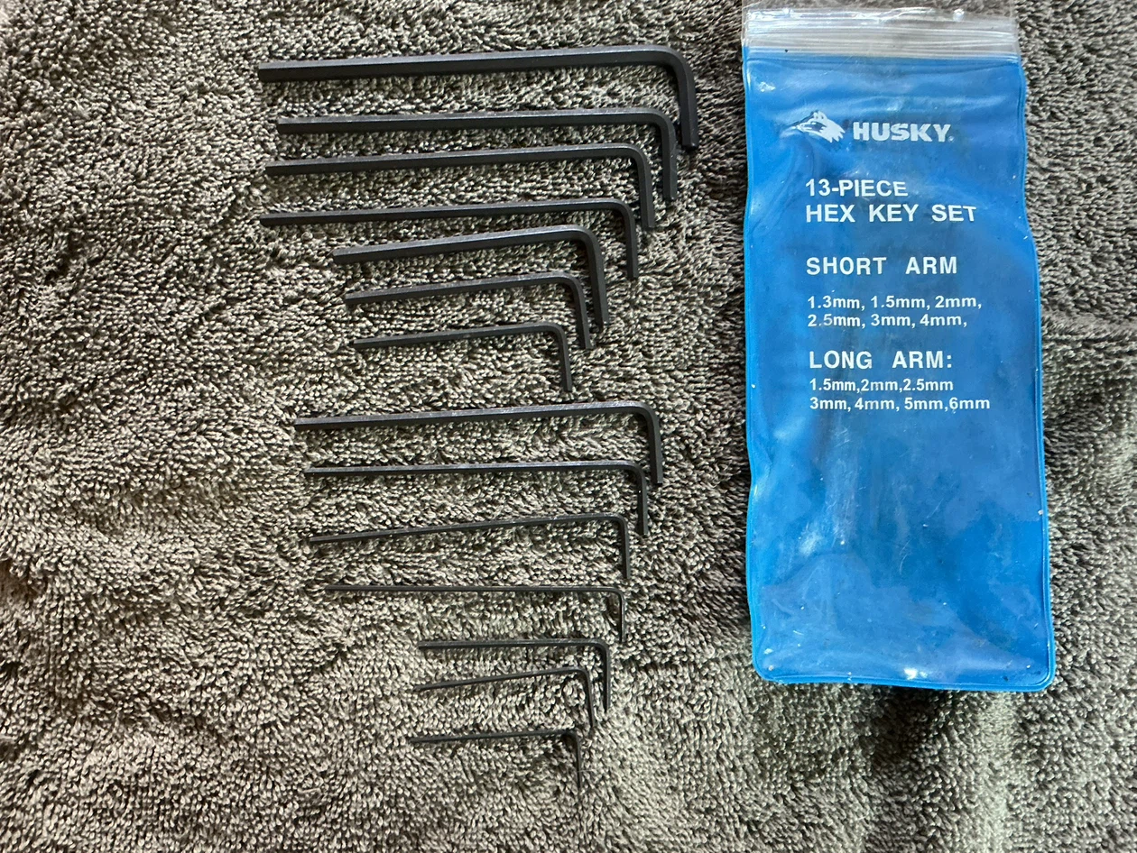 Husky 13-Piece Hex Key Set !