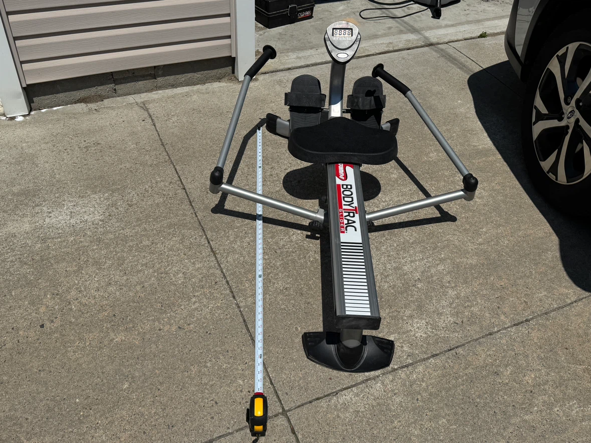 Stamina BodyTrac Glider Rowing Machine - photo 2
