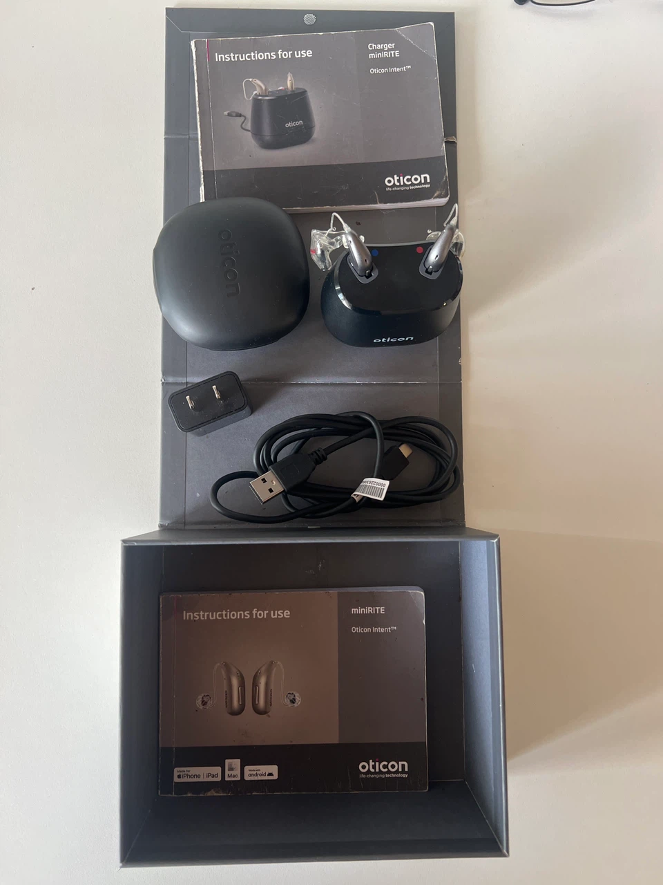 Oticon Intent 2 miniRITE Hearing Aids