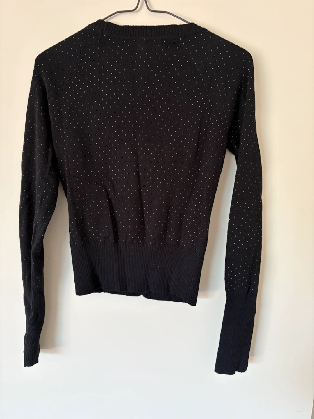 Garage black polka dot cardigan - photo 2