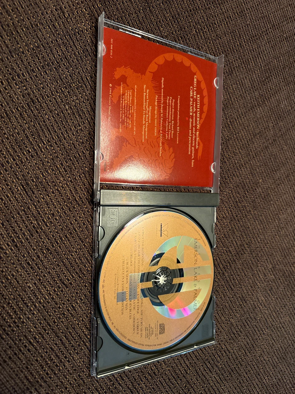 The Best of Emerson, Lake & Palmer CD - photo 2