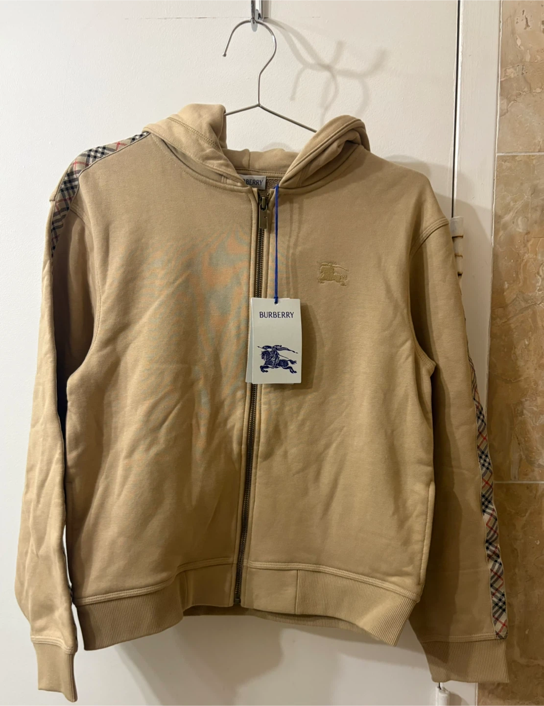 NWT Burberry Boys Youth 14Y Sweatshirt Hoodie New with Tags