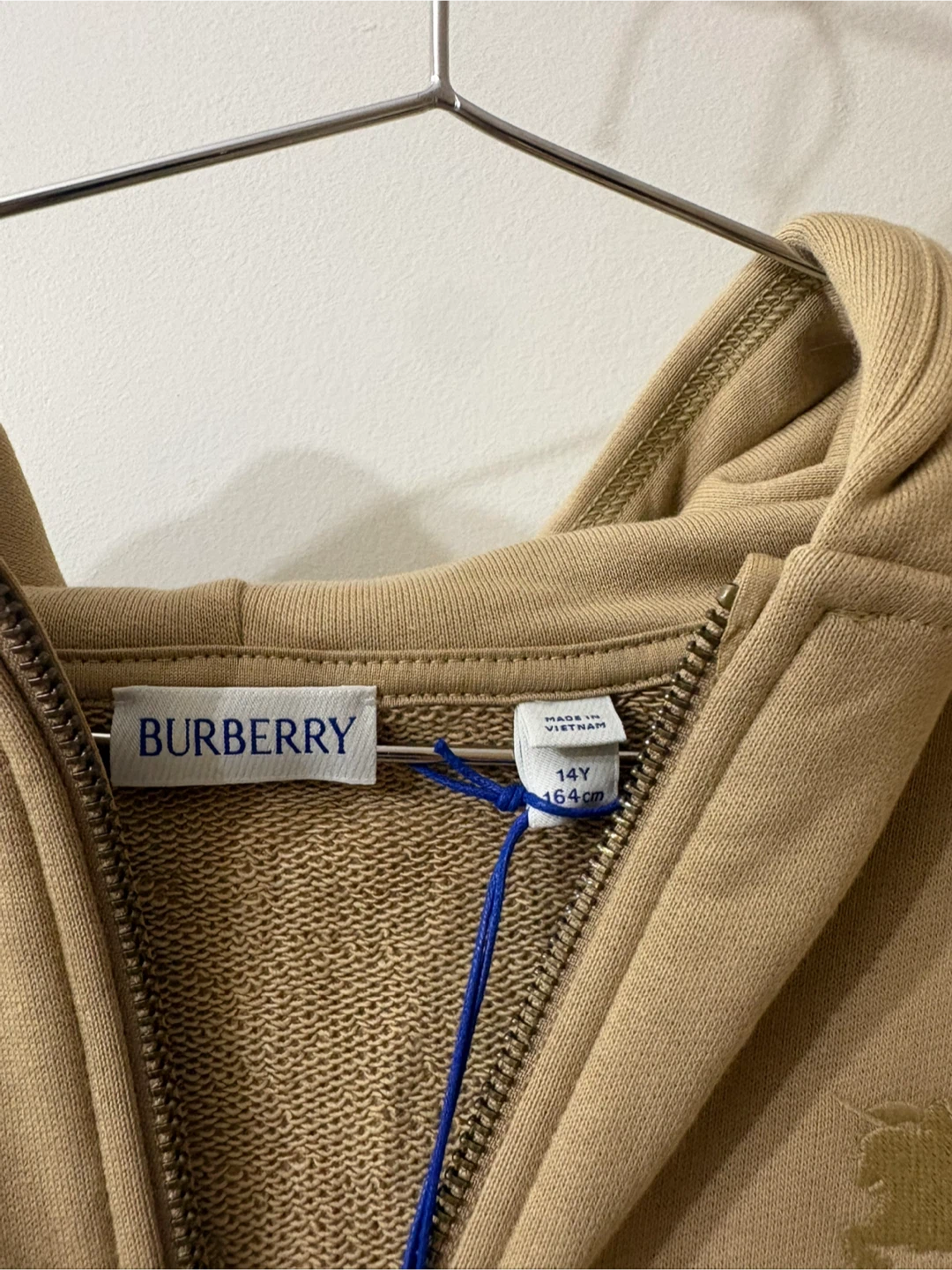 NWT Burberry Boys Youth 14Y Sweatshirt Hoodie New with Tags - photo 3