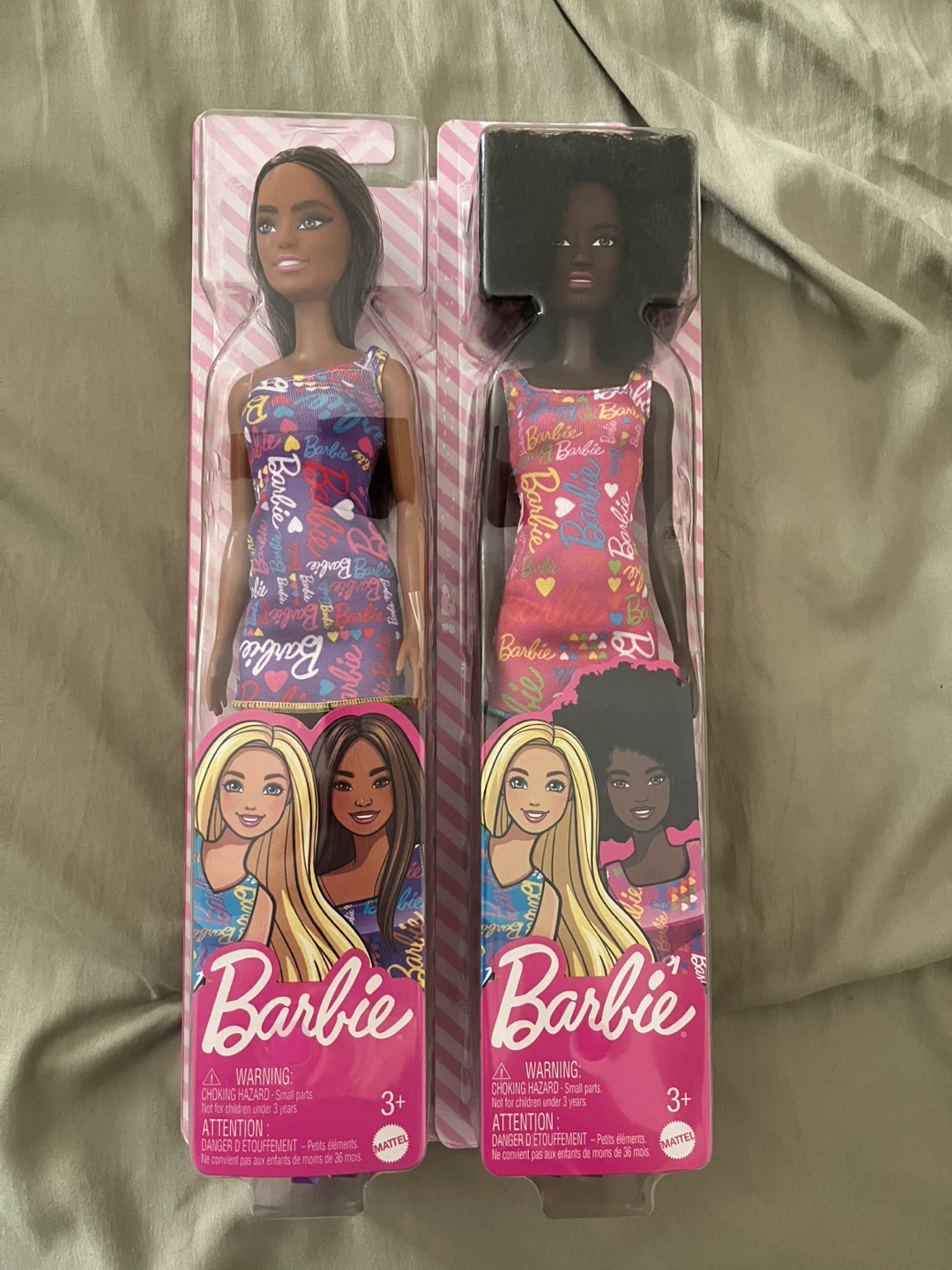 2 New Barbie Dolls