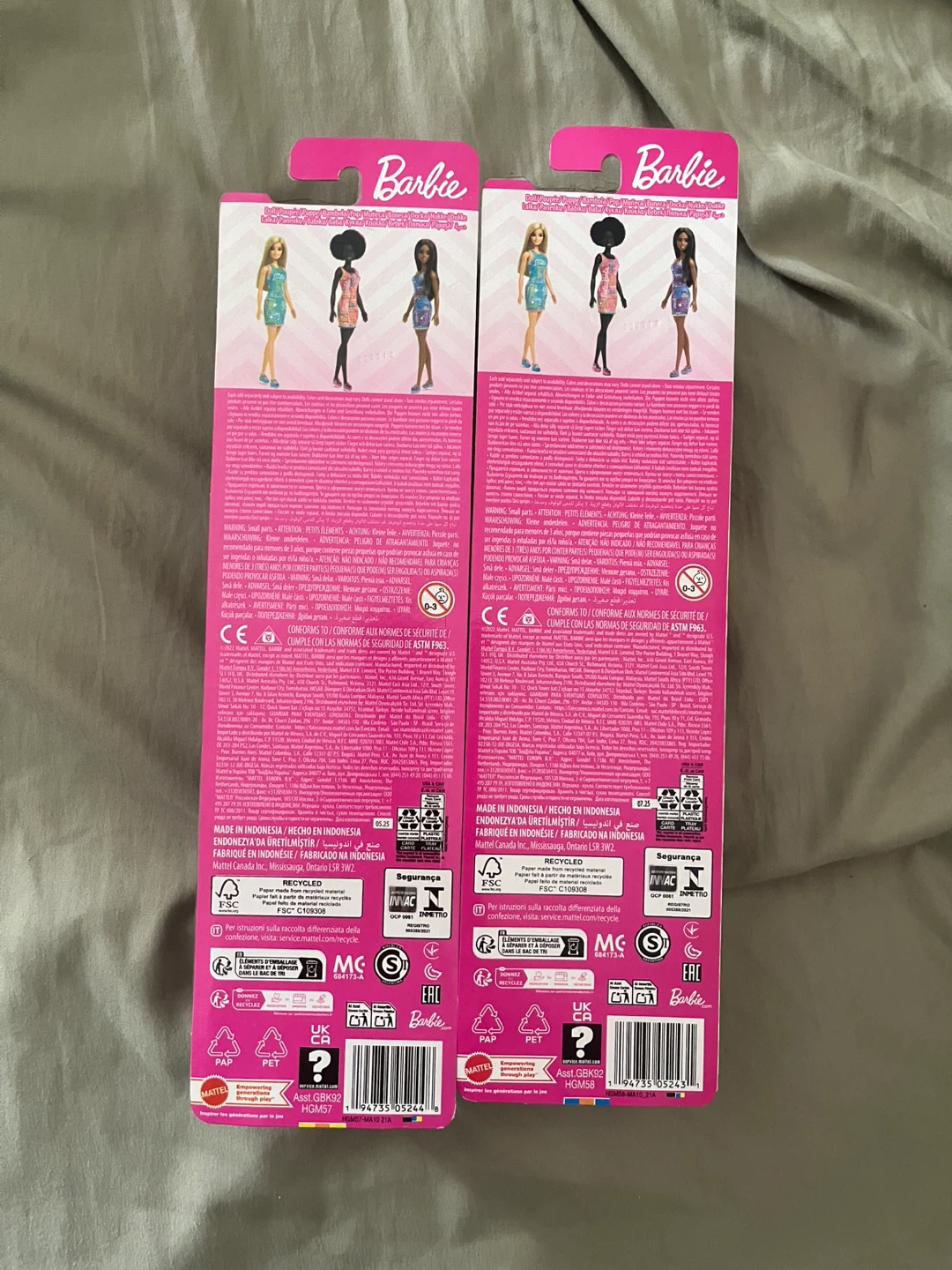 2 New Barbie Dolls - photo 2