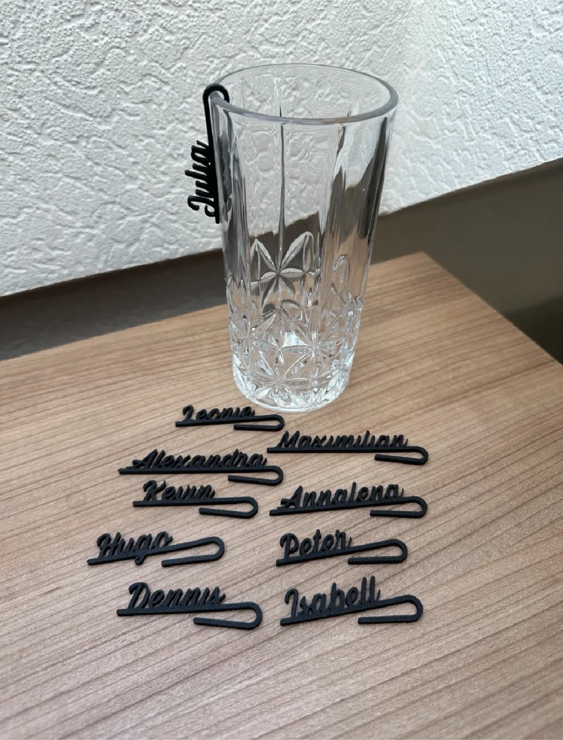 Custom 3D Printed Name Tags and Personalized Items - photo 3