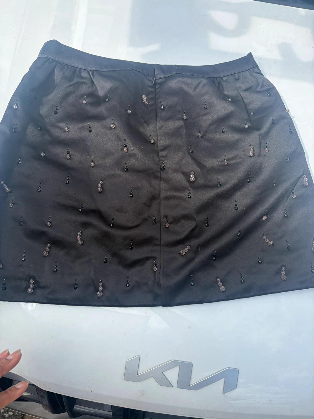 Free Assembly Beaded Mini Skirt - photo 3