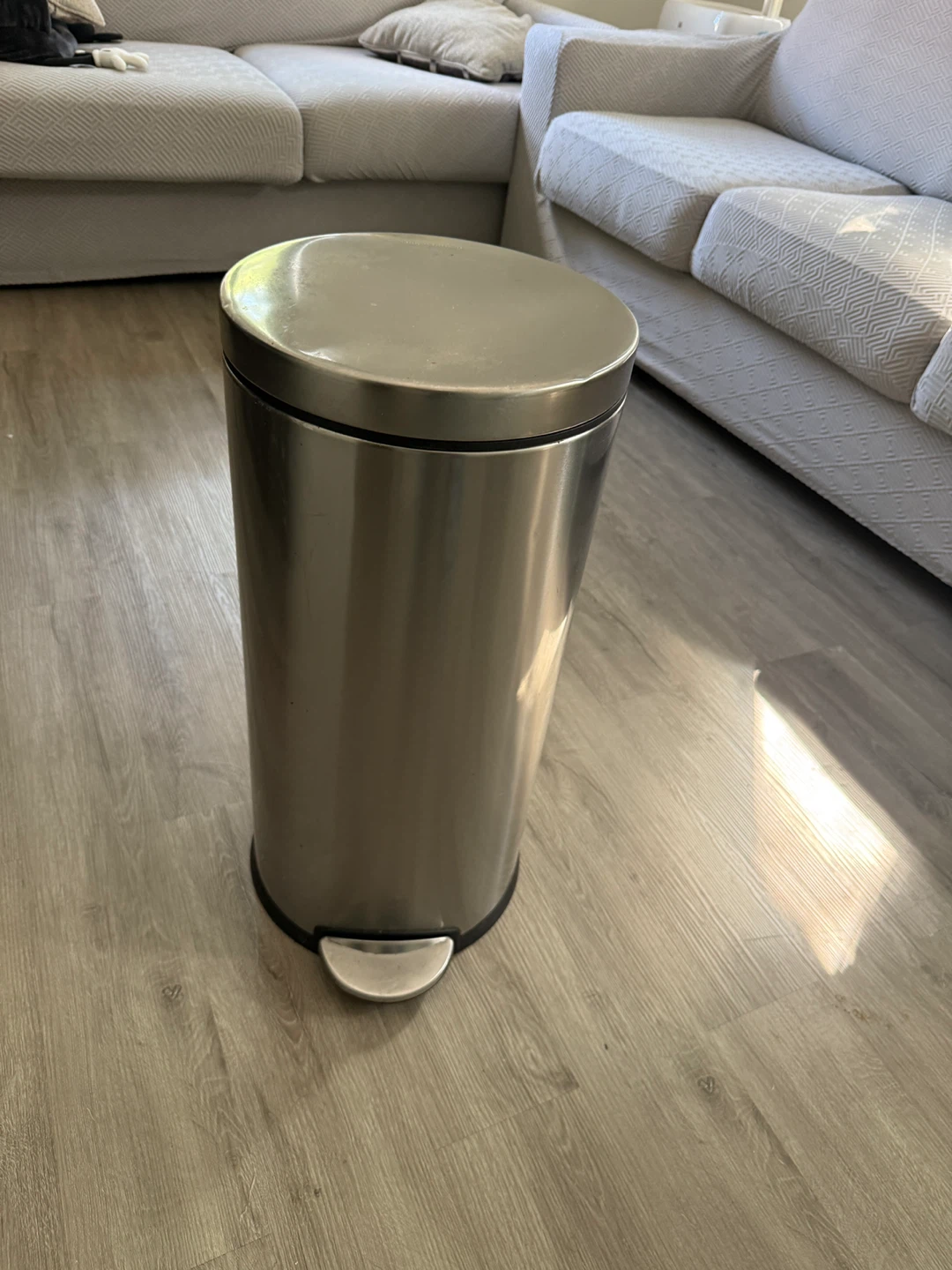 Stainless Steel Step Trash Can - photo 4