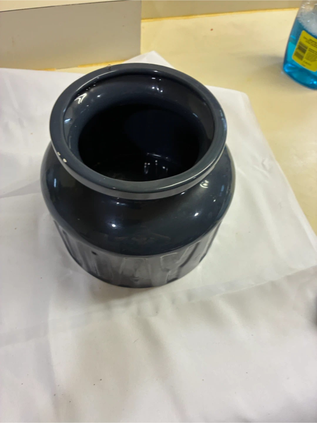 Dark Grey Ceramic Pot - photo 2