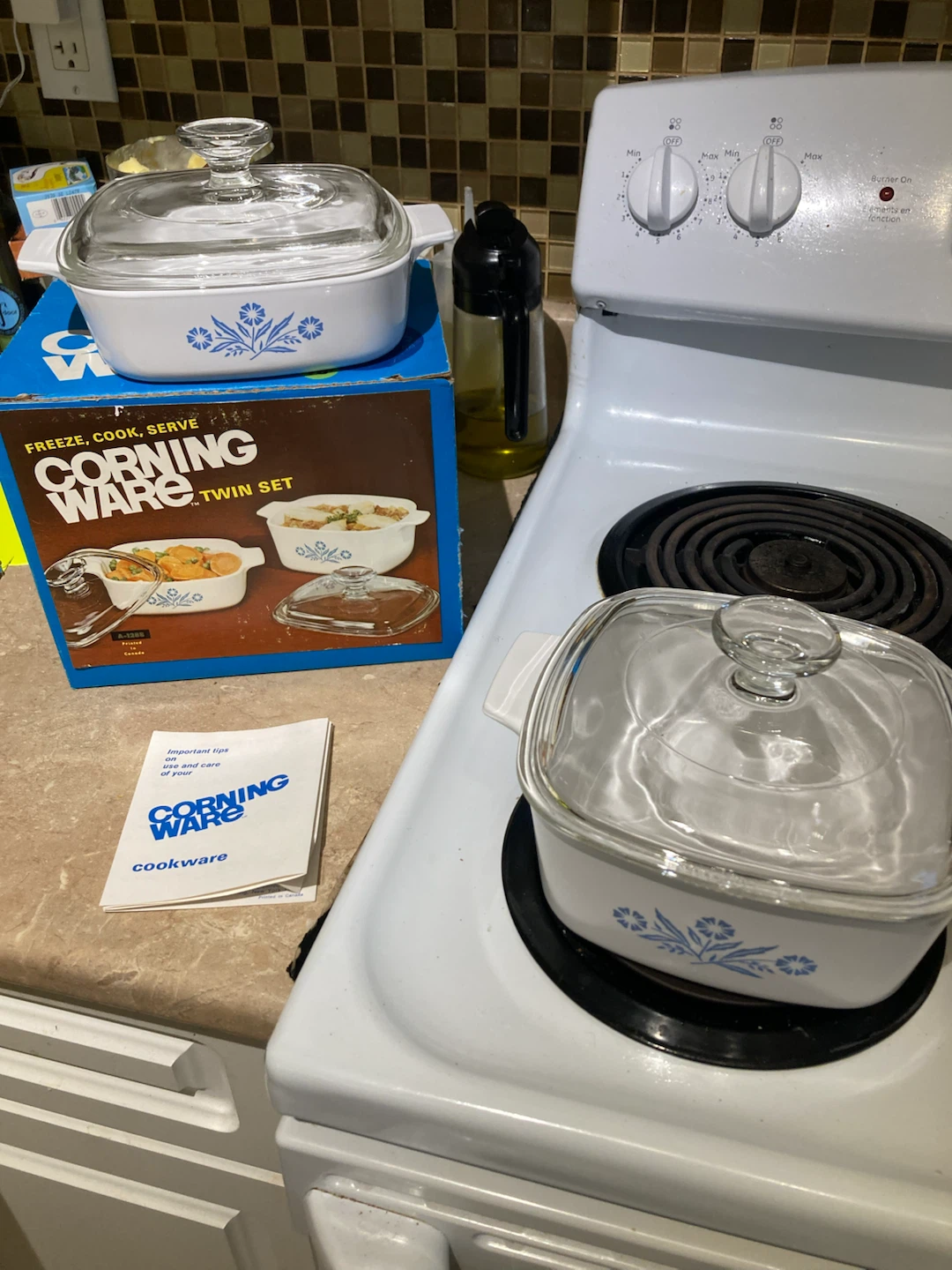 CorningWare Twin Set 32 oz & 48 oz Saucepans - photo 3