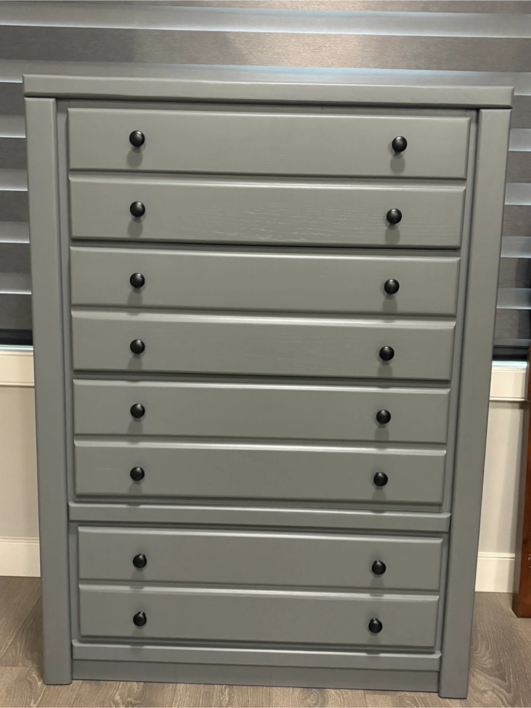 Grey Tall Dresser