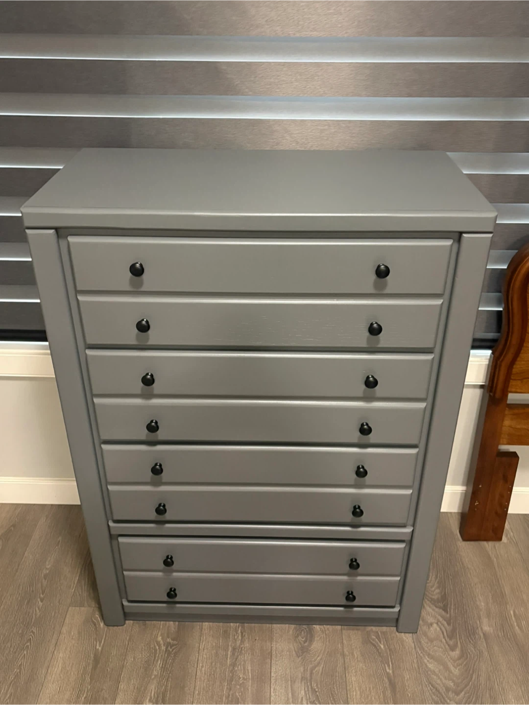 Grey Tall Dresser - photo 2