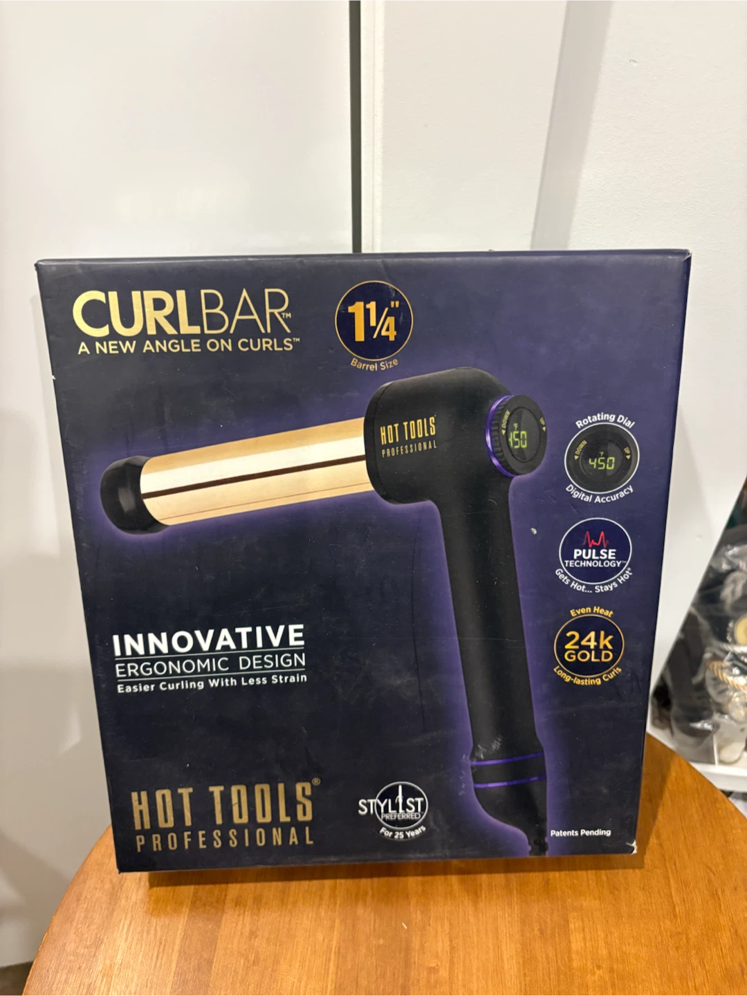 Professional Curlbar Curling Iron 24K Gold - photo 2