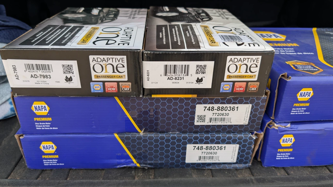 Brand new Brakes pads and Rotors for 2014-2018 Subaru Turbo