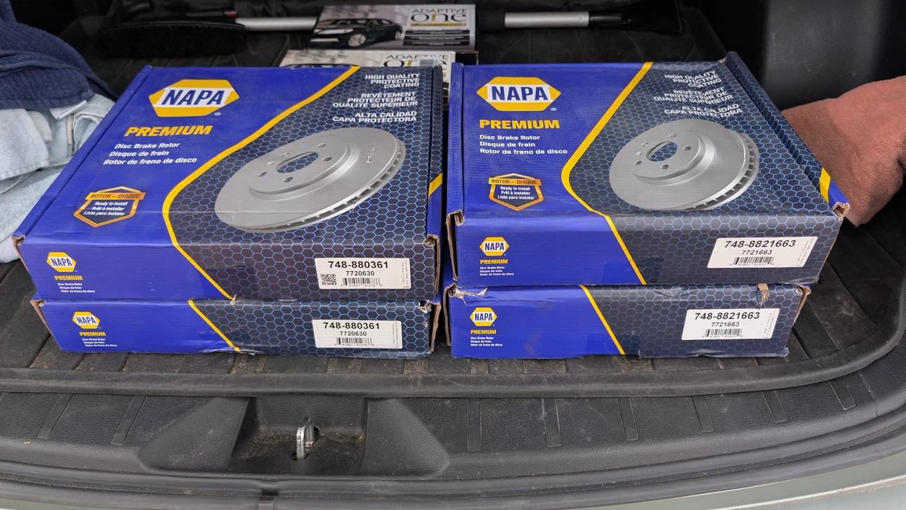 Brand new Brakes pads and Rotors for 2014-2018 Subaru Turbo - photo 2