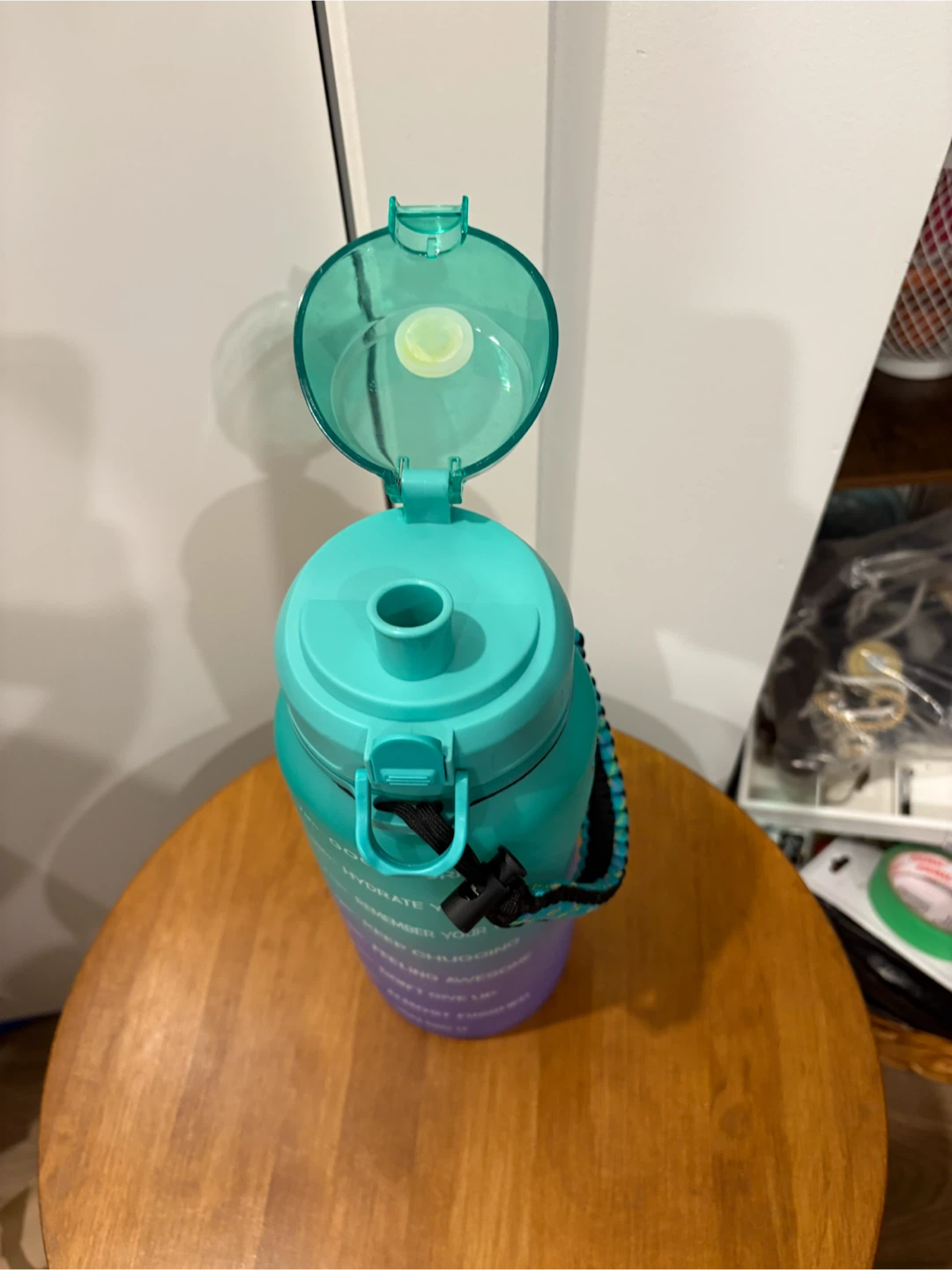 Extra Large Water Bottle with Time Markers - photo 3