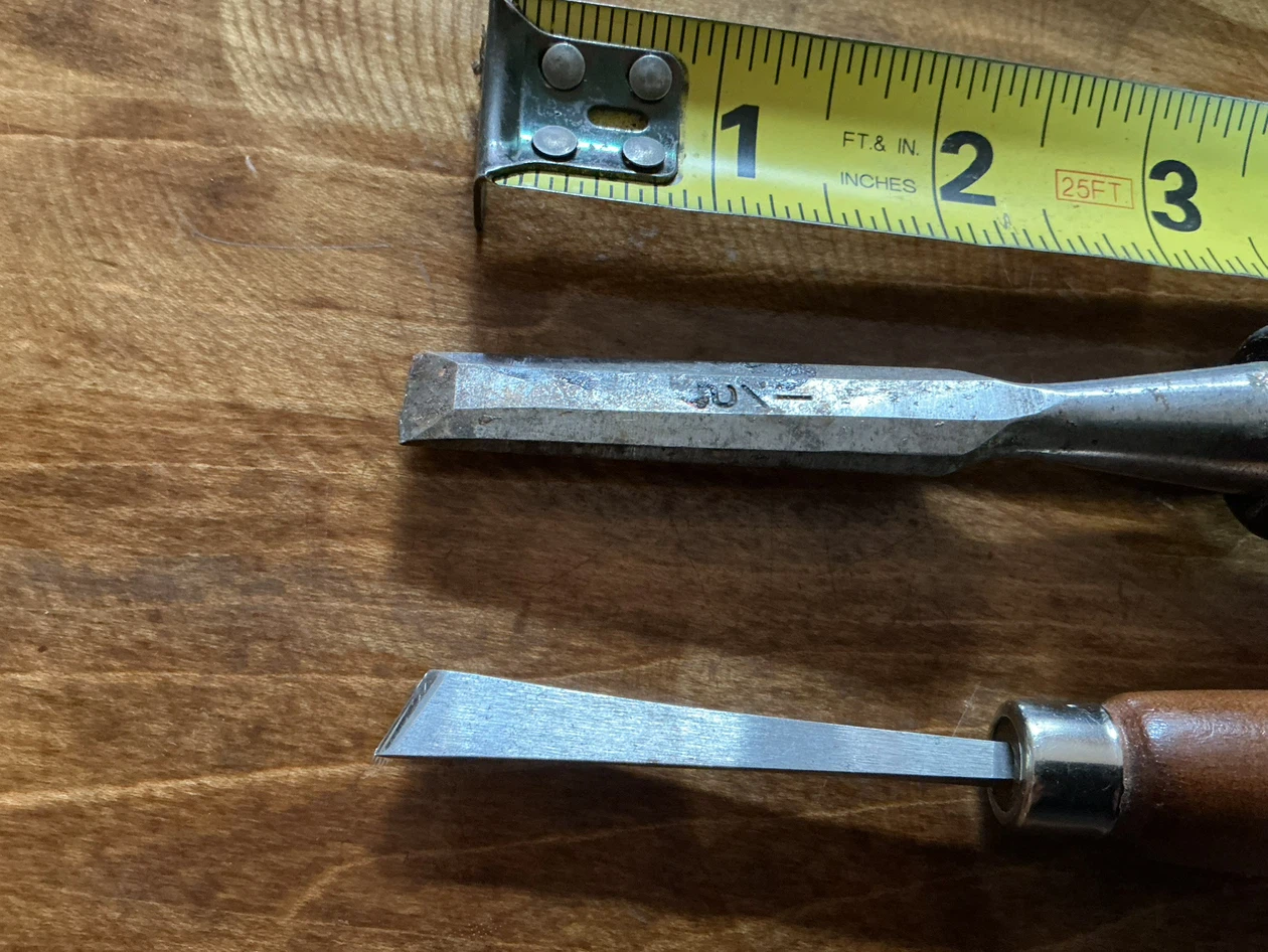 Two Woodworking Chisels - photo 2