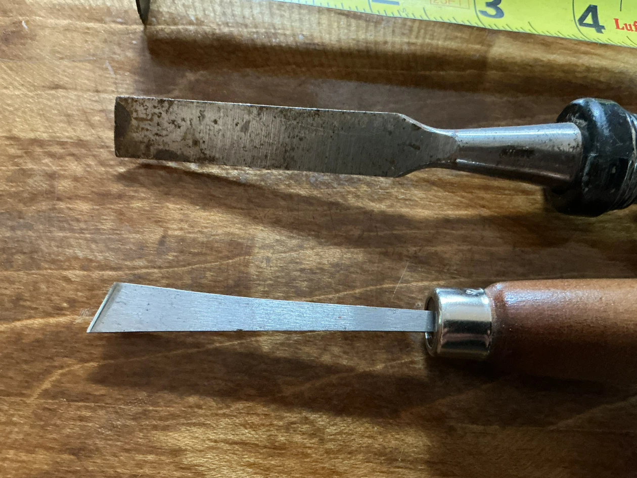 Two Woodworking Chisels - photo 4