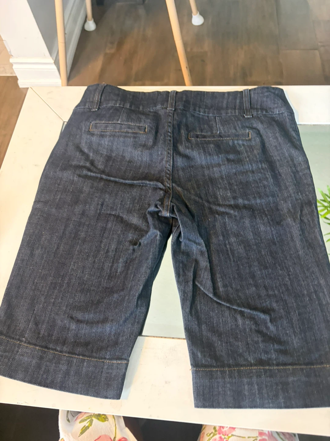 Fyld Denim Jean Shorts Size 14 - photo 2