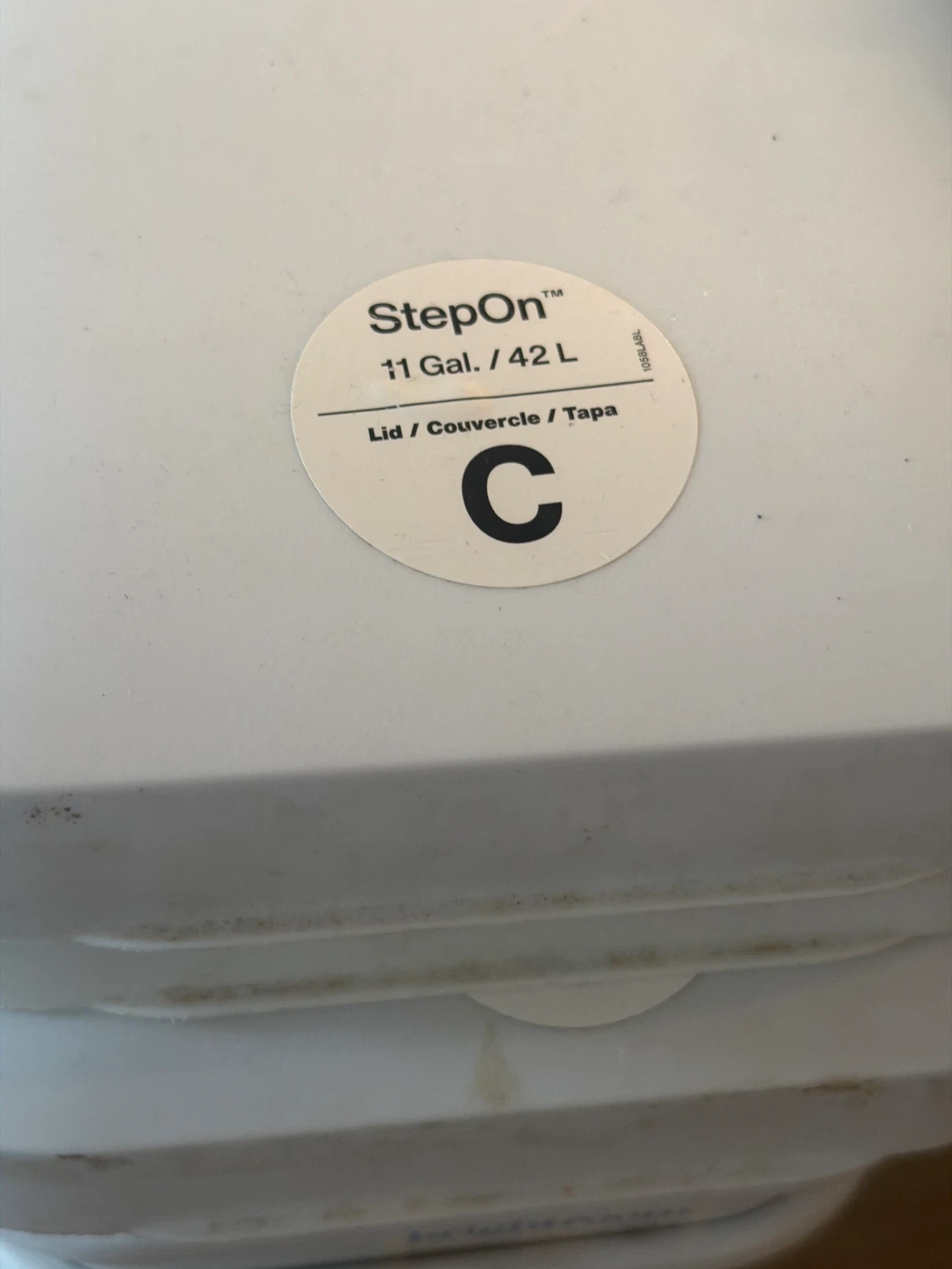 Pack of 3 Brightroom 11 Gallon Step-On Trash Can - photo 2